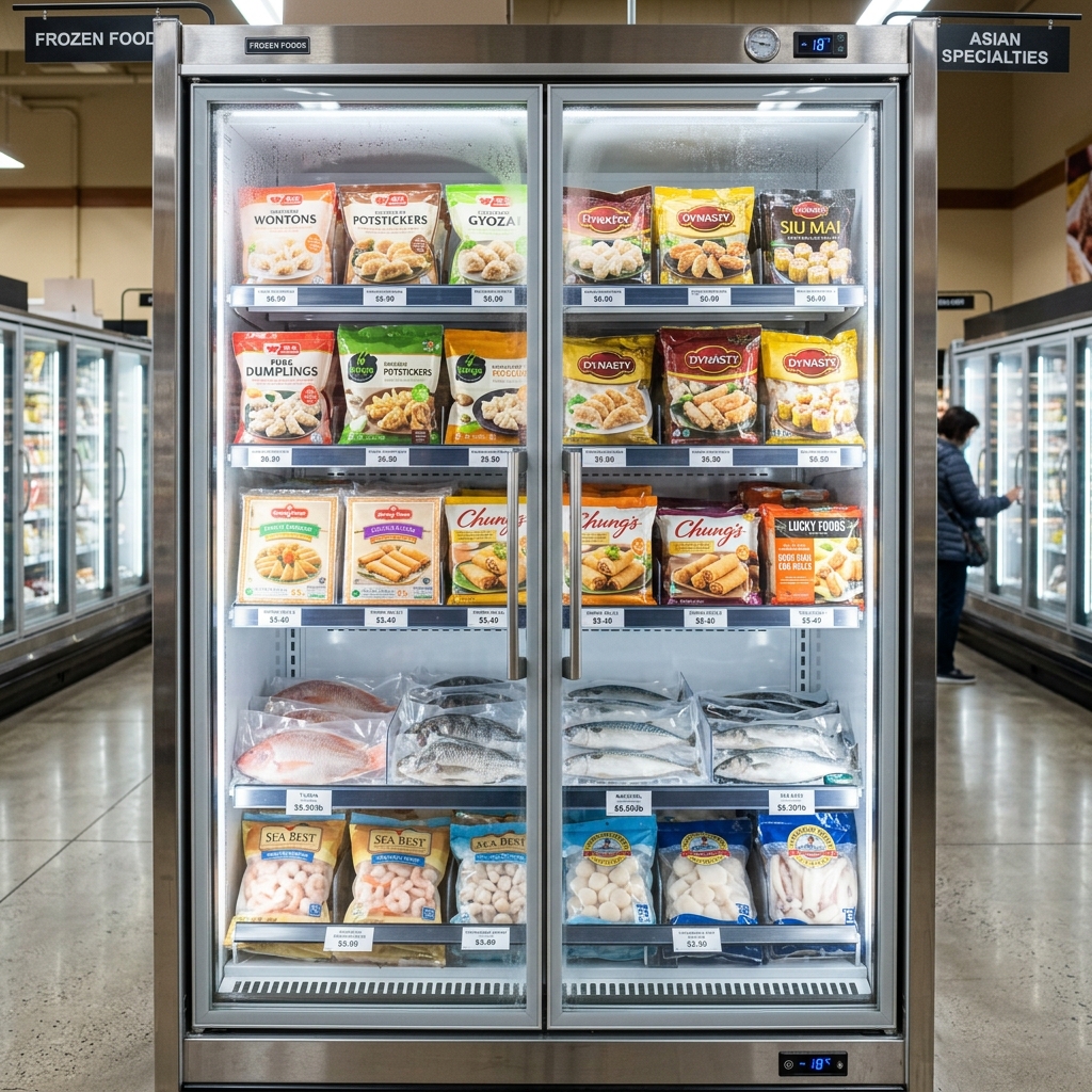 Frozen food section