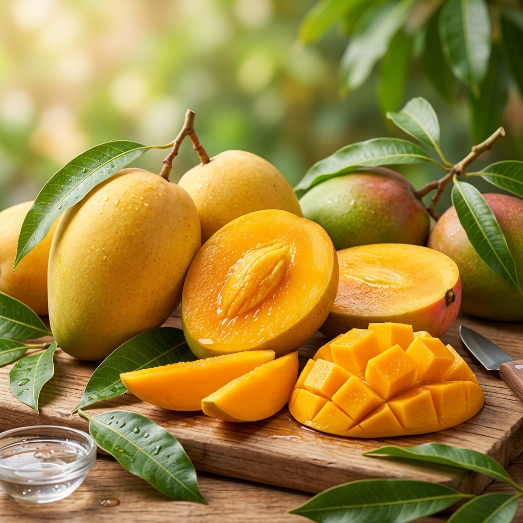 Exotic Fruits Display
